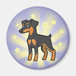 Imán Poco Pinscher miniatura /Manchester Terrier de la