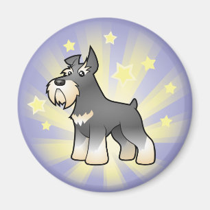 Imán Poco Schnauzer de la estrella