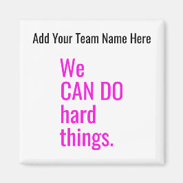 Imán Podemos Hacer Cosas Duras Cita Personalizada De No