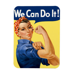 Imán ¡Podemos Hacerlo! Rosie the Riveter