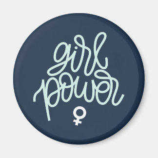 Imán Poder chica" Feminista