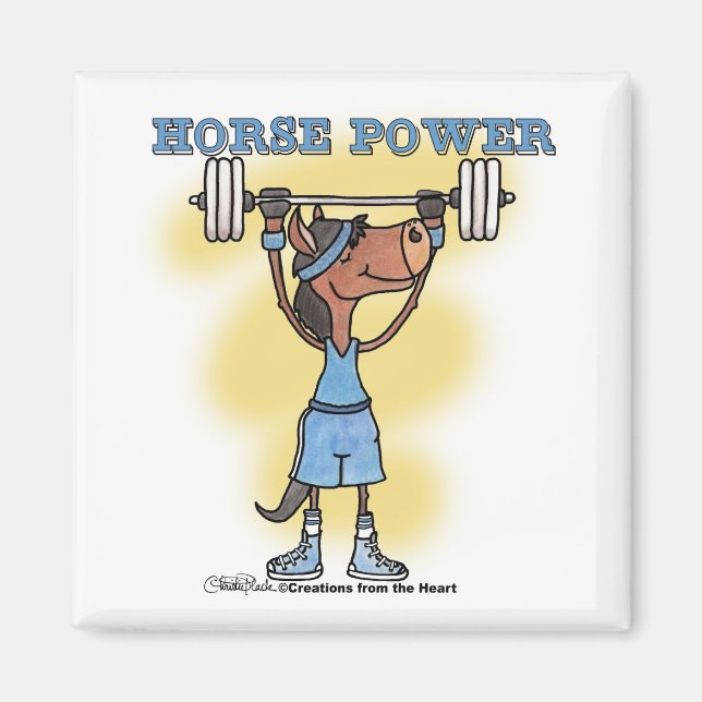 Imán Poder de caballo (Frente)