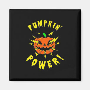 Imán Poder de calabaza de Halloween