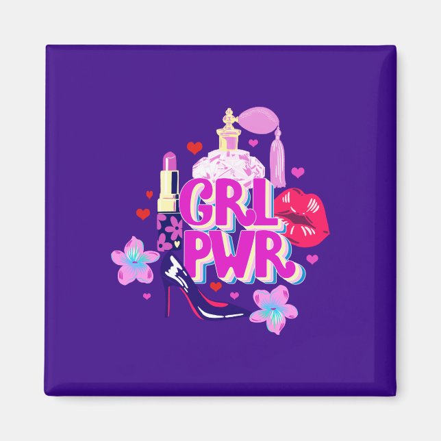 Imán Poder de chicas (Frente)