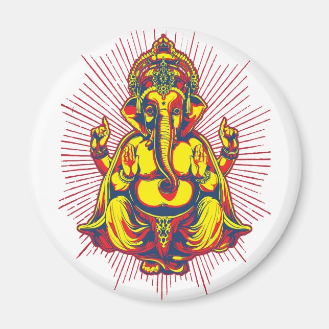 Imán Poder de Ganesh (Frente)