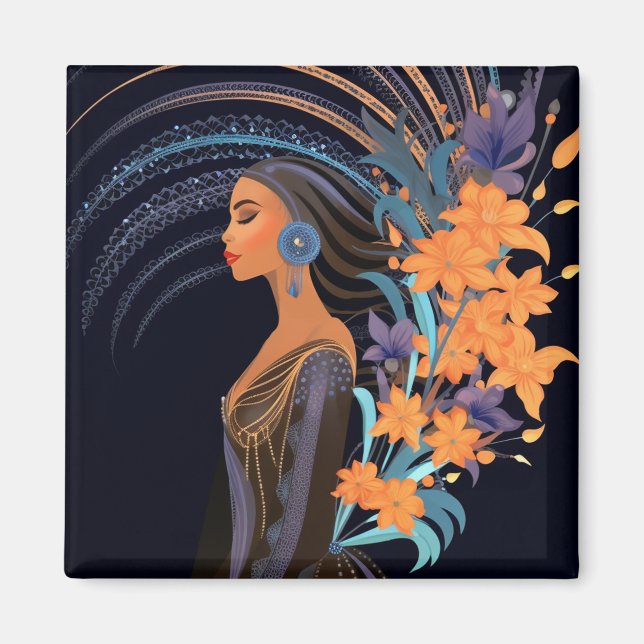 IMÁN PODER DE LA BELLEZA #5 (Frente)