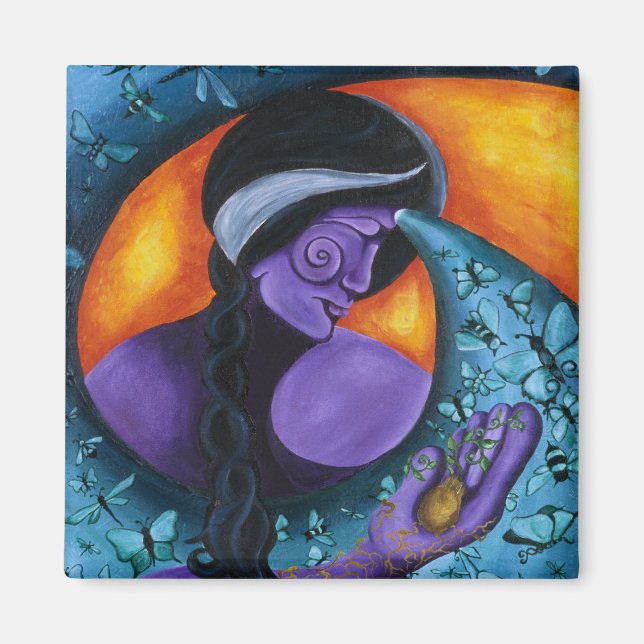 Imán Poder de la manifestación (Frente)