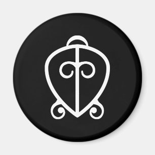 Imán Poder de Odo Nnyew Fie Kwan el   del símbolo del