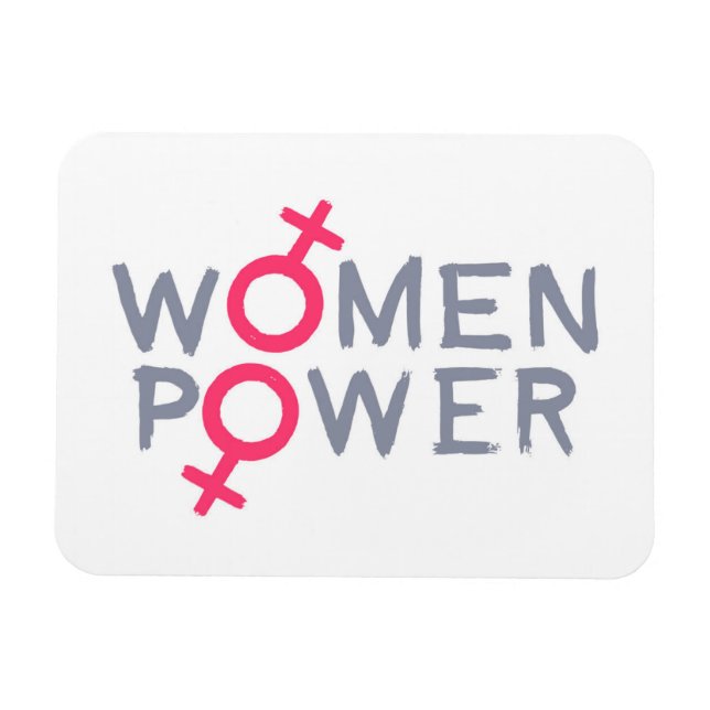 Imán Poder femenino (Horizontal)