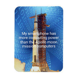 Imán Poder informático Apolo 11