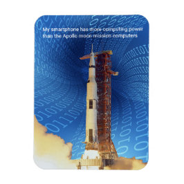 Imán Poder informático Apolo 11