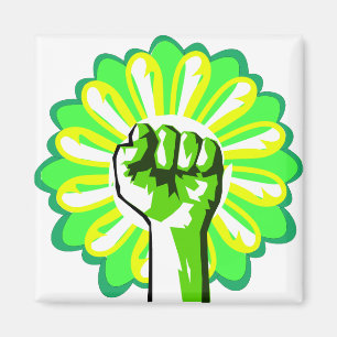 Imán Poder Verde