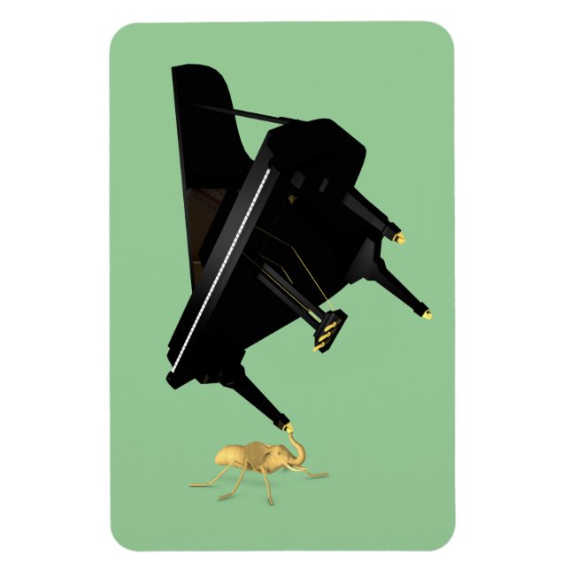 Imán Poderosa elefante (Vertical)