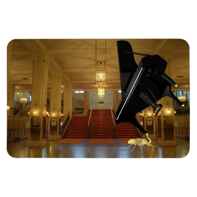 Imán Poderosa elefante (Horizontal)