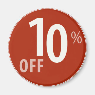 Imán Poderoso Rótulo 10% OFF DE VENTA - imanes