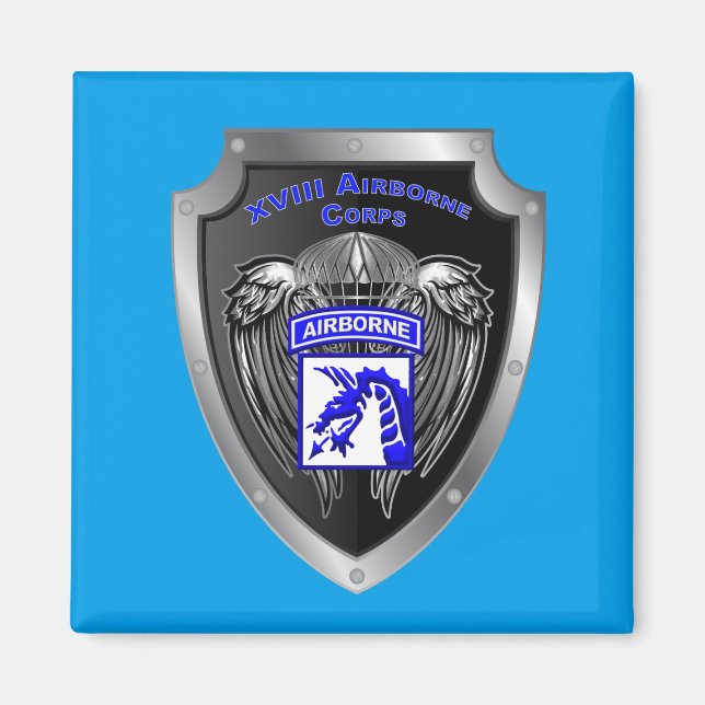 Imán Poderosos XVIII Cuerpos Aéreos (Frente)