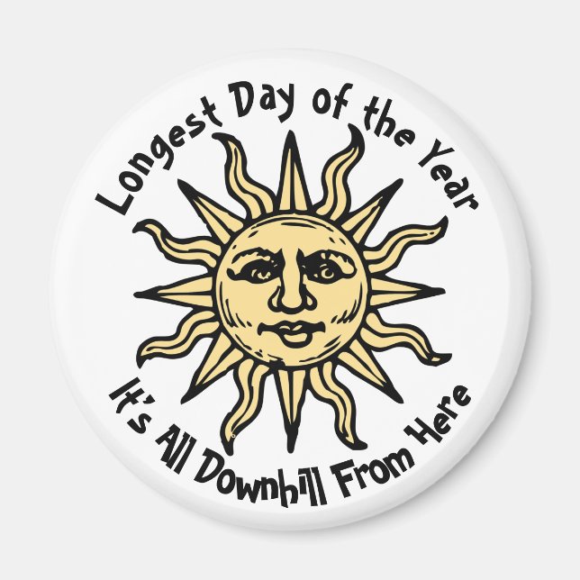 Imán Poema del solsticio de verano (Frente)