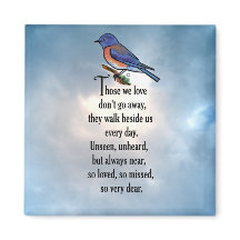 Poema "tan querido" de Bluebird