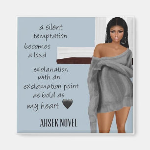 Imán Poesía Ahsek Novel Magnet 3