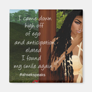 Imán Poesía Ahsek Novel Magnet 6