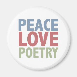 Imán Poesía de amor por la paz