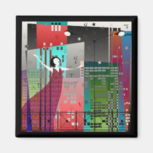 Imán Poesía femenina