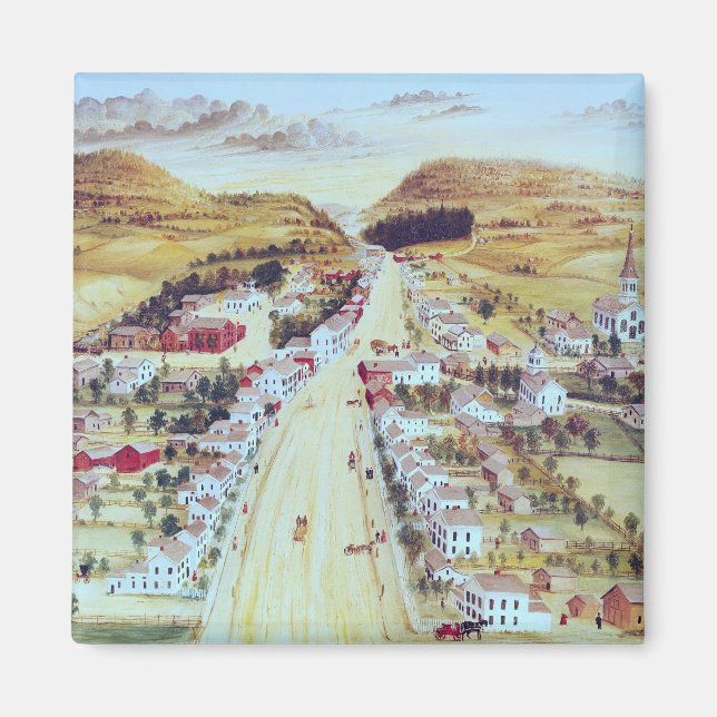 Imán Poestenkill, Nueva York, c.1855 (Frente)