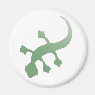 Imán Poetica Gecko in Green