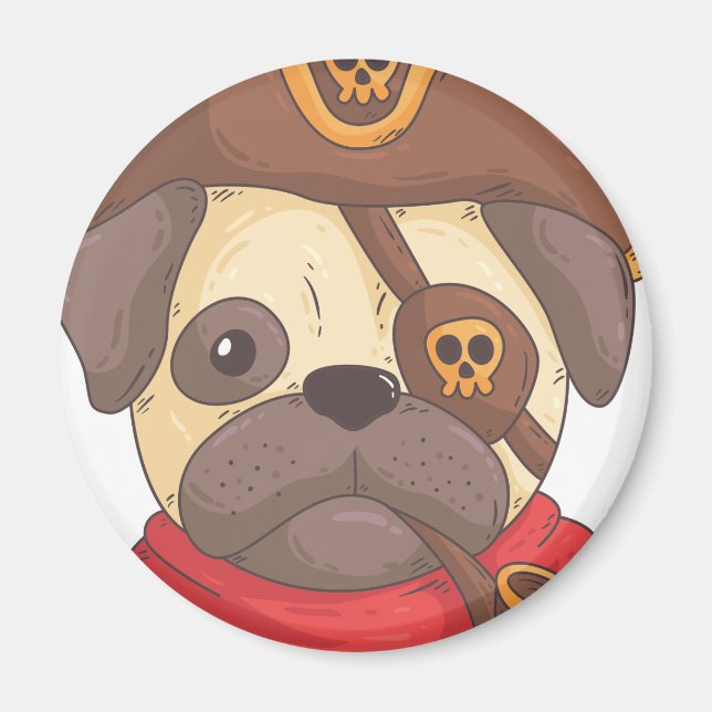Imán Póg pirata (Frente)