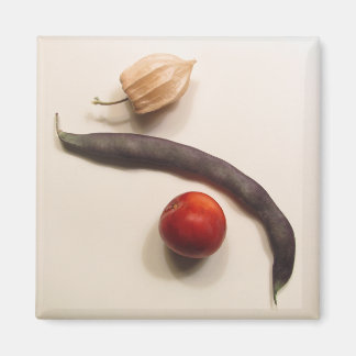 Imán poha, frijol y ciruela