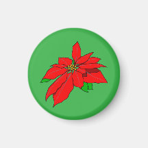 imán Poinsettia