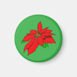 imán Poinsettia