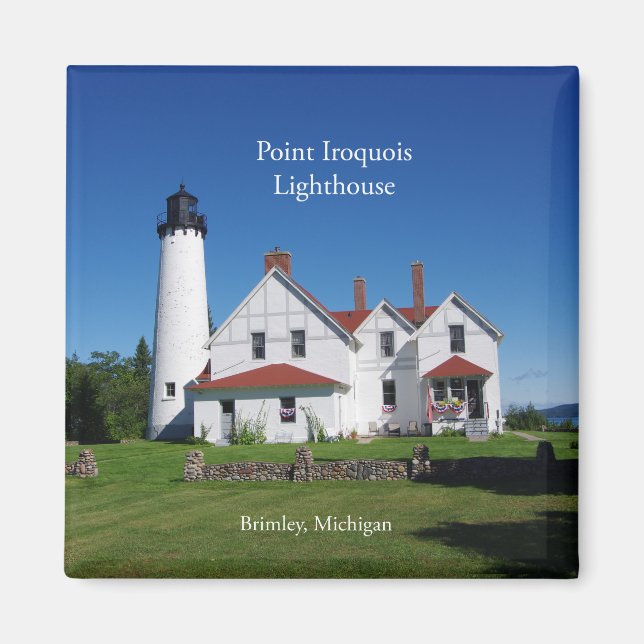 Imán Point Iroquois Lighthouse Magnet (Frente)