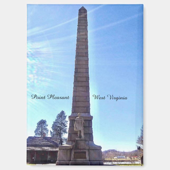 Imán Point Pleasant West Virginia Magnet  (Anverso)
