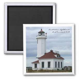Imán Point Wilson Lighthouse Magnet