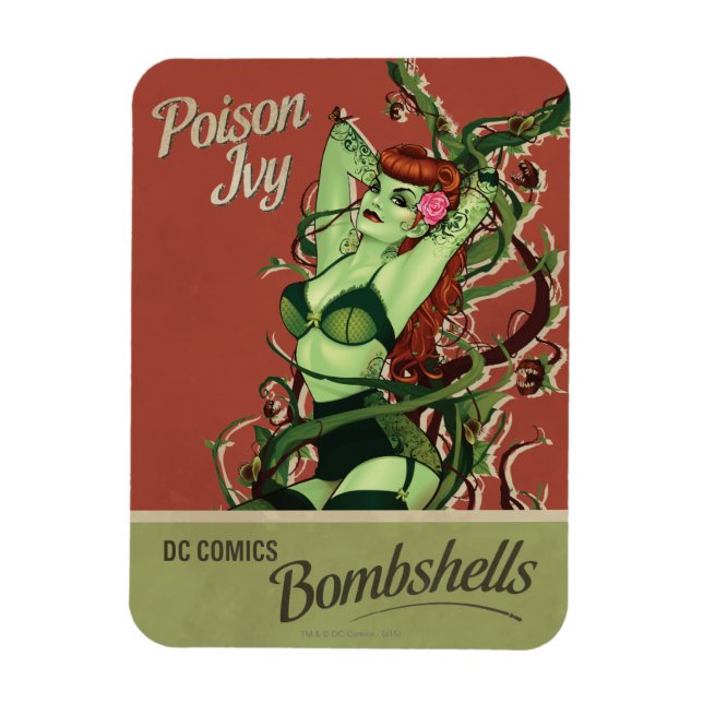 Imán Poison Ivy Bombshell (Vertical)