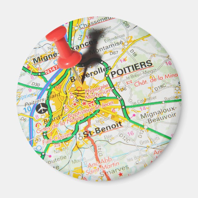 Imán Poitiers, Francia (Frente)