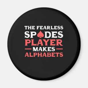 Imán Poker The Fearles Spades Player