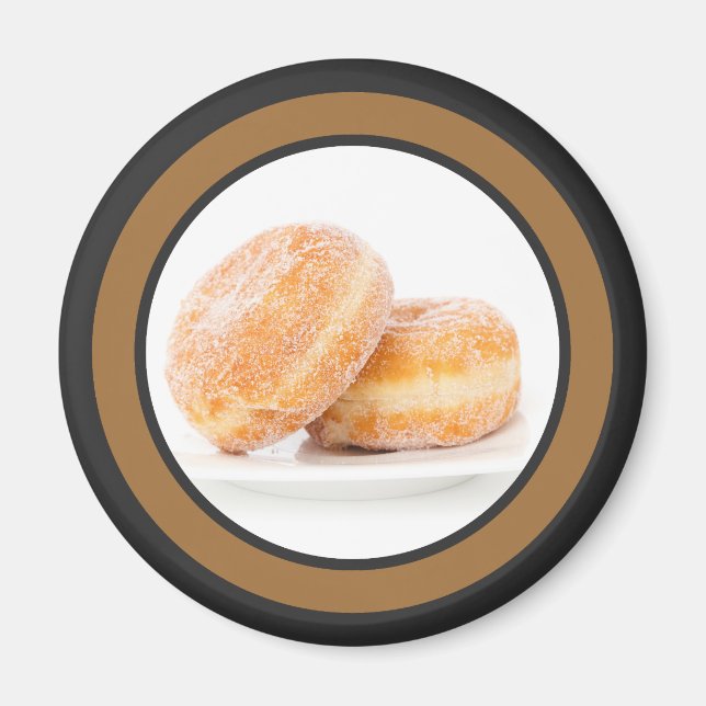 Imán Polaco Jueves Gordo Feliz Día de Paczki (Frente)