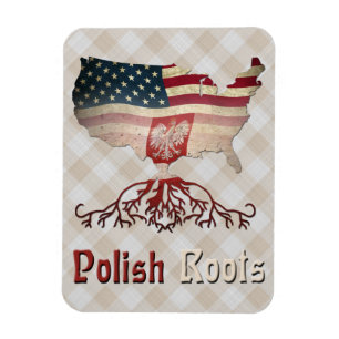 Imán Polaco-Norteamericano Roots Flexi Magnets