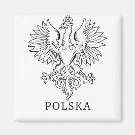 Imán Poland's White Eagle Contemporary State Emblem 