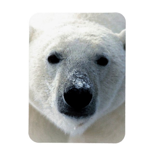 Imán Polar Bear (Vertical)