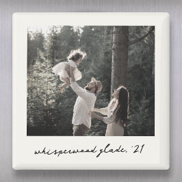 Imán Polaroid Photo Magnet | Custom Vintage Retro Art