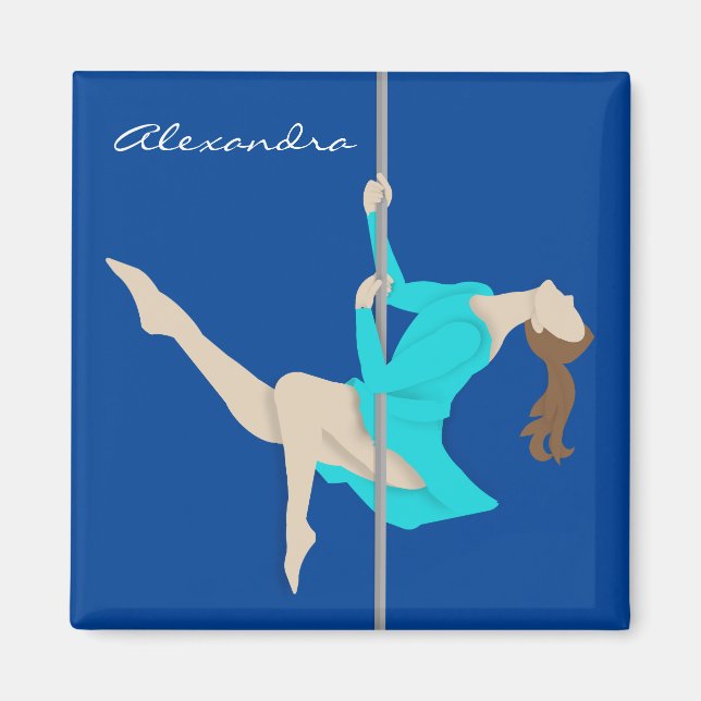 Imán Pole Fitness (Frente)