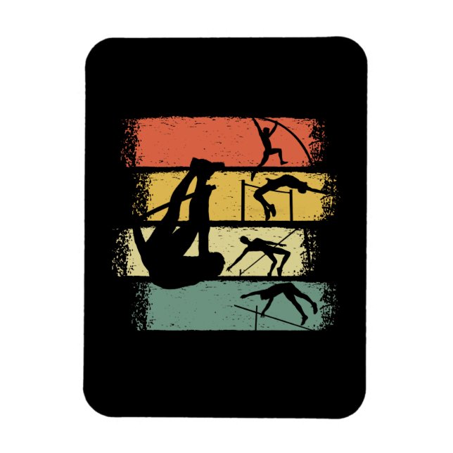 Imán Pole Vault Retro (Vertical)