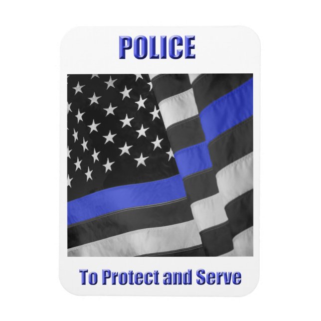 Imán Policía (Vertical)