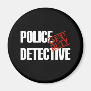 IMÁN POLICÍA DE DEFENSA DTCTV OSCURO