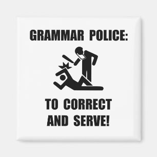 Imán Policía de la gramática