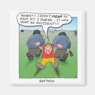 Imán Policía del golf