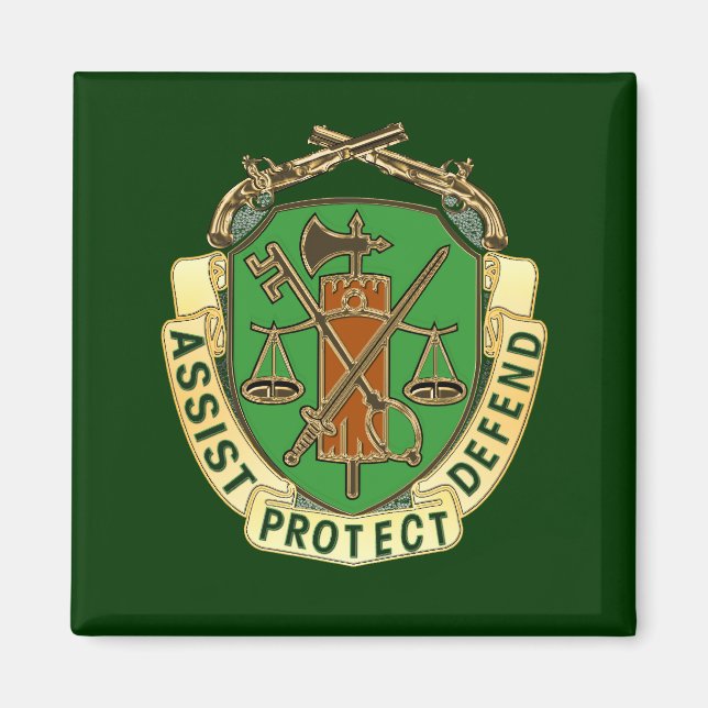 Imán Policía Militar (Frente)